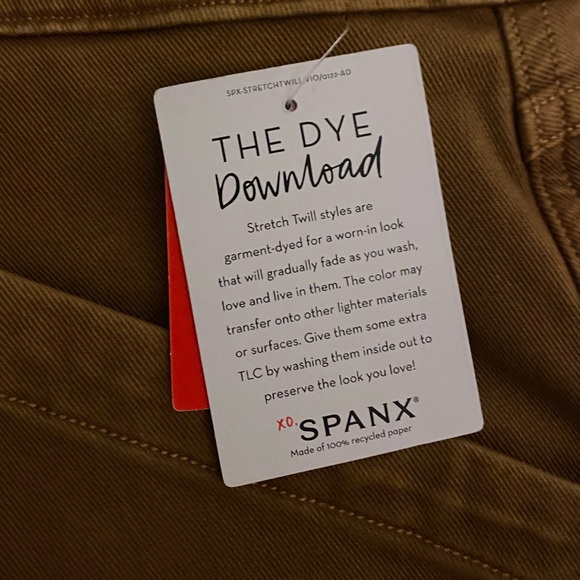 Spanx Straight Leg Stretch Twill Pant in Size XL tall- nwt - Picture 8 of 11